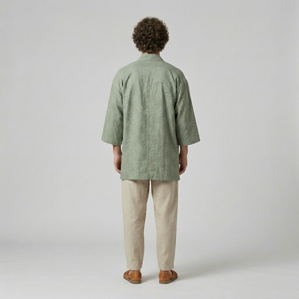 Open-Front Kimono Layer