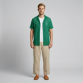 Breathable Open-Knit Shirt