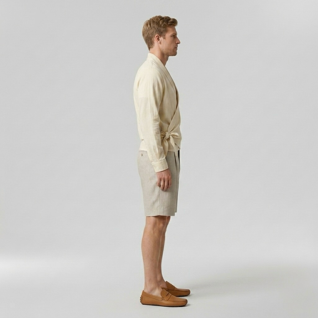 Lightweight Wrap Pullover