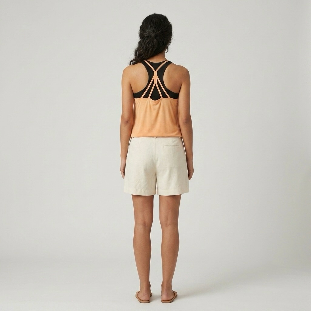 Halter-Neck Draped Top