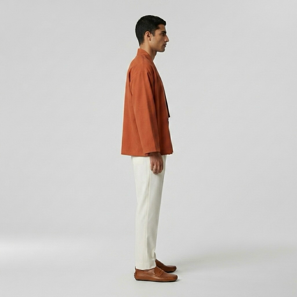 Open-Front Minimalist Kimono