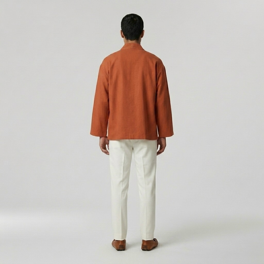 Open-Front Minimalist Kimono
