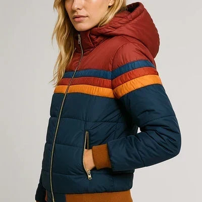 Striped Padded Jacket
