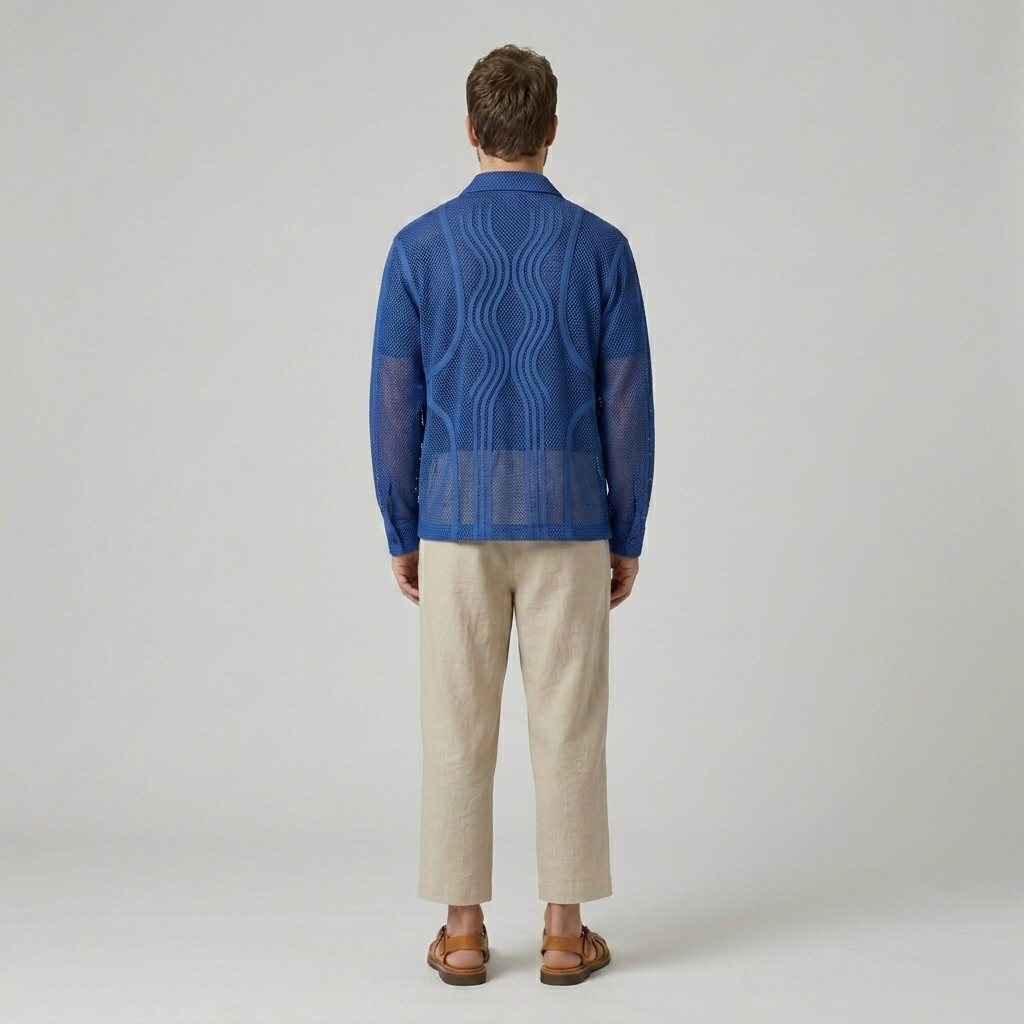 Lightweight Mesh Overshirt