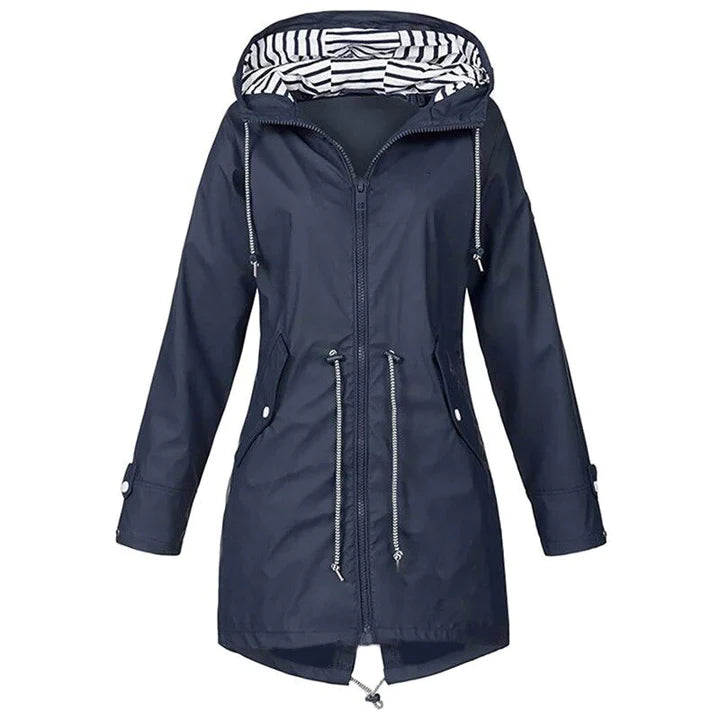 Lightweight Hooded Raincoat