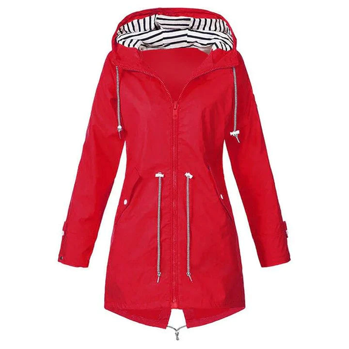 Lightweight Hooded Raincoat