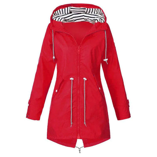 Lightweight Hooded Raincoat