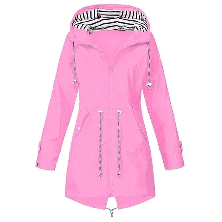 Lightweight Hooded Raincoat