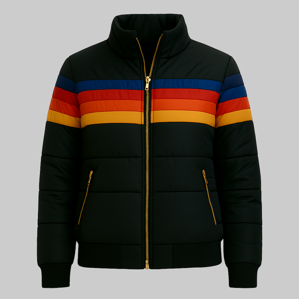 Striped Padded Jacket