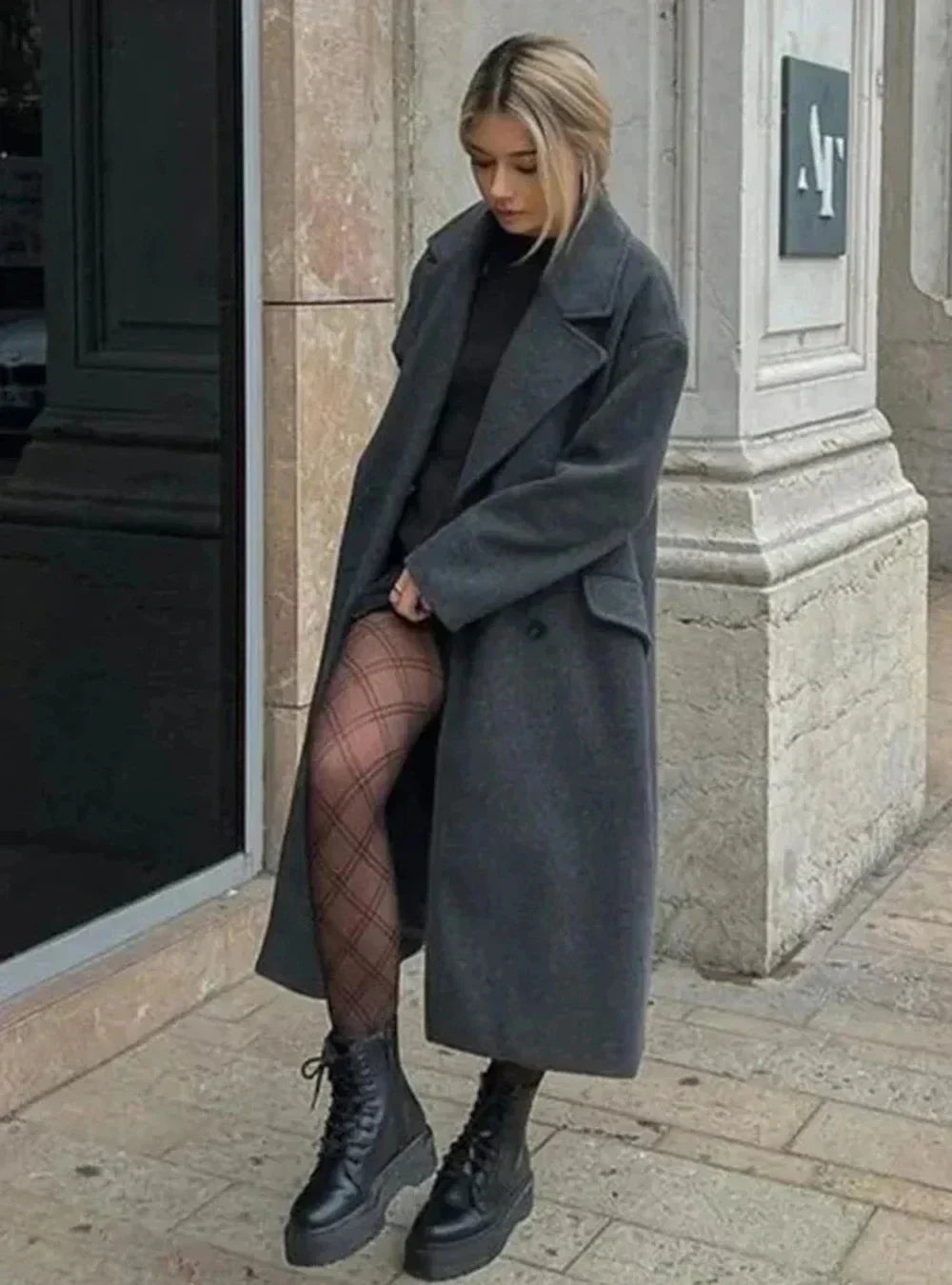 Classic Double-Breasted Trench Coat with Flattering Fit 3