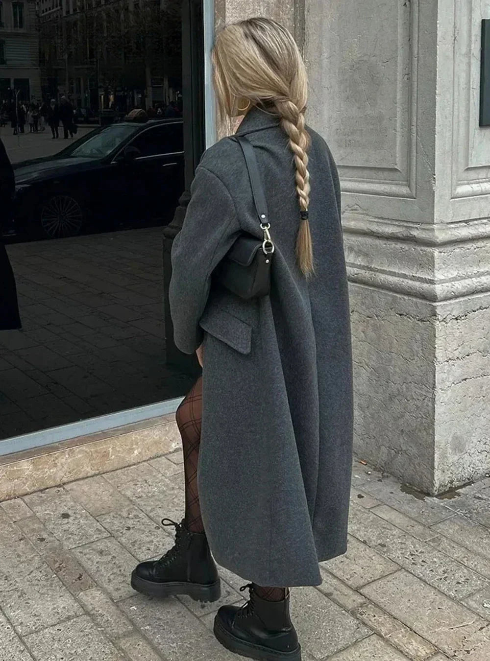 Classic Double-Breasted Trench Coat with Flattering Fit 4