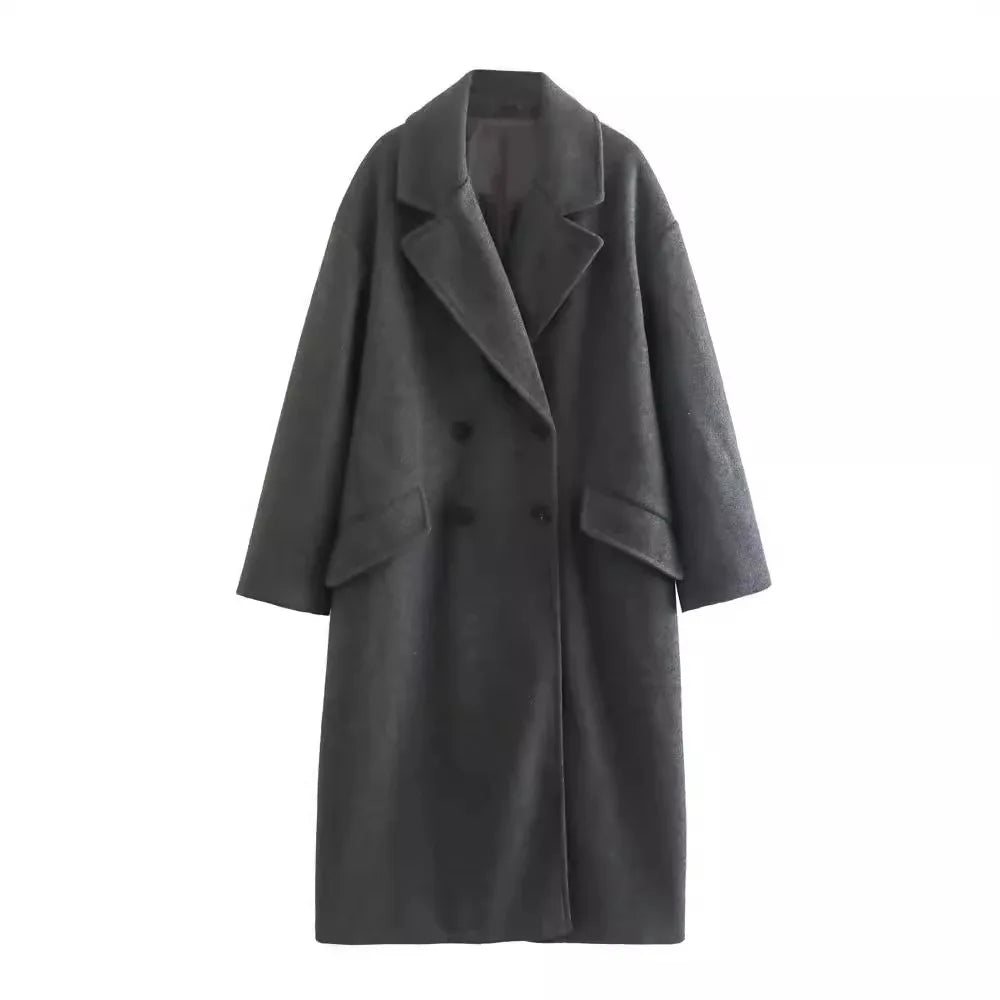 Classic Double-Breasted Trench Coat with Flattering Fit 7