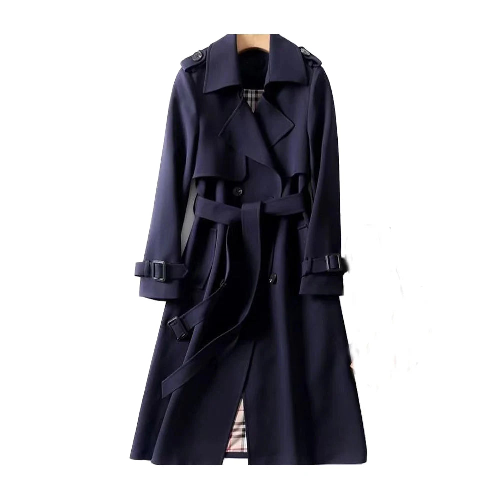 Flattering Trench Coat with Double Button Closure 5