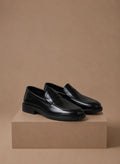 Men's Brown Penny Loafers with Slip-On Design for Smart-Casual Wear 0