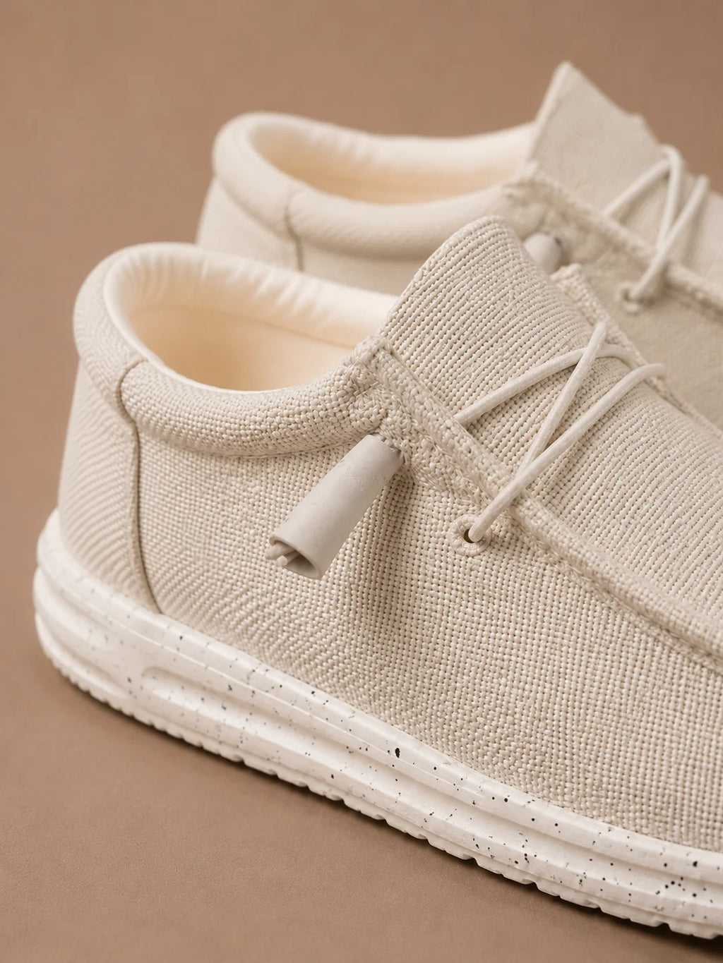 Men's Lightweight Breathable Linen Slip-On Loafers for Warm Weather 3