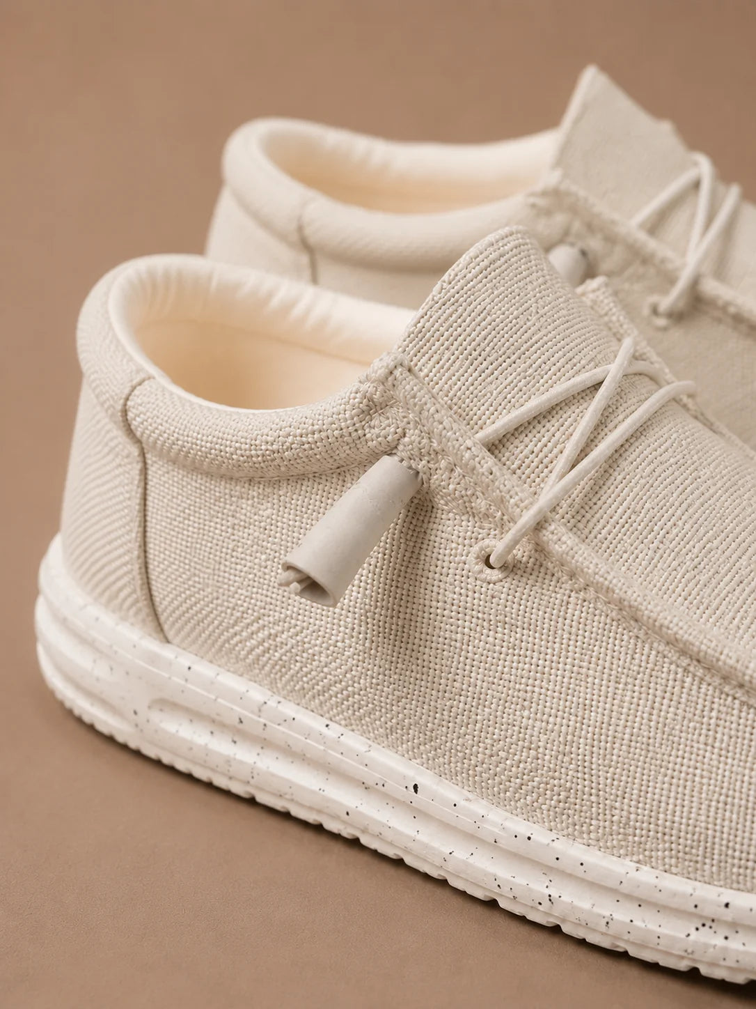 Men's Lightweight Breathable Linen Slip-On Loafers for Warm Weather 3