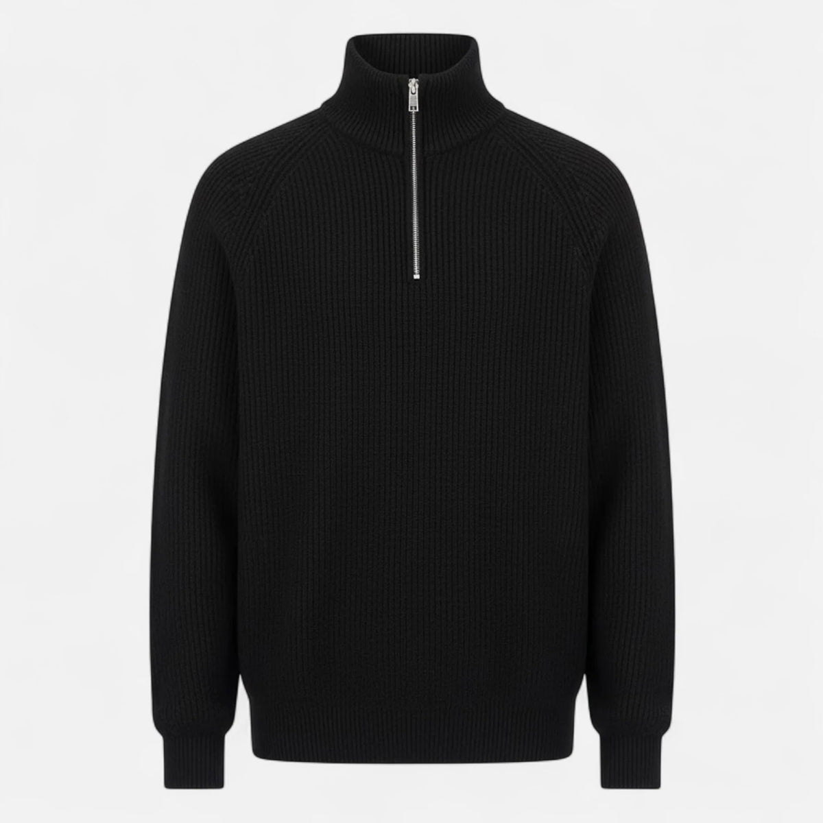 Men's Loose-Fit Knitted Sweater in Soft Fine-Knit Fabric 3