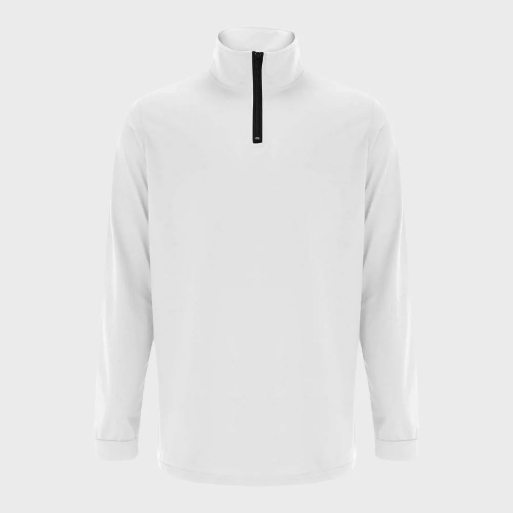 Men's Quarter-Zip Sweater with Stand-Up Collar 5