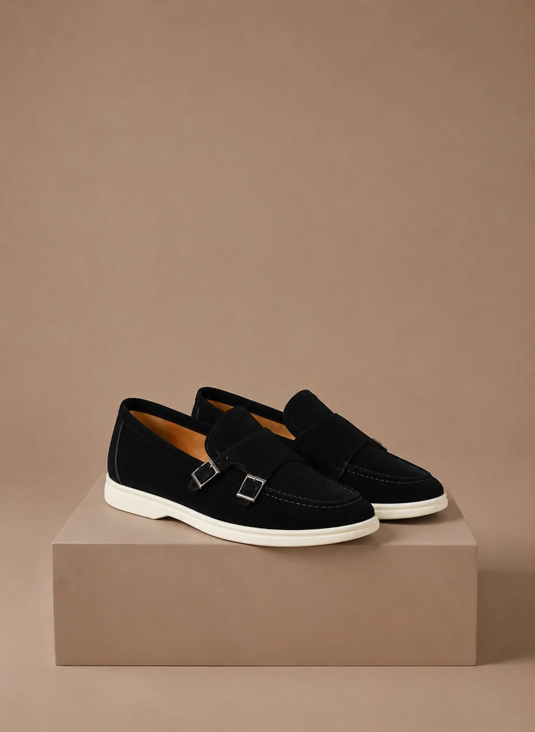Men's Suede Loafers - Lightweight Slip-On Comfort for Everyday Style 1
