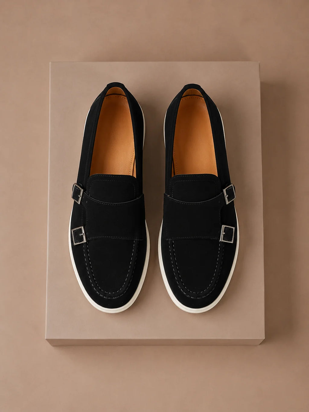 Men's Suede Loafers - Lightweight Slip-On Comfort for Everyday Style 2