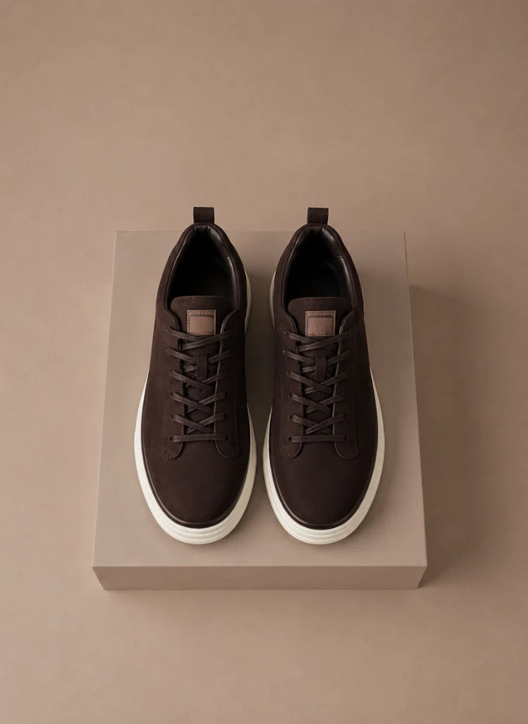 Men's Suede Slip-On Sneakers with Classic Silhouette for Everyday Wear 4