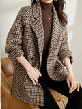Check Blazer Jacket