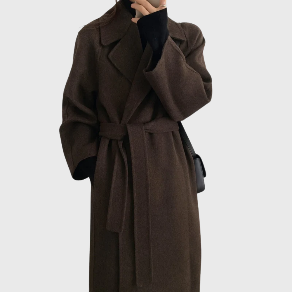Warm Wool-Look Overcoat