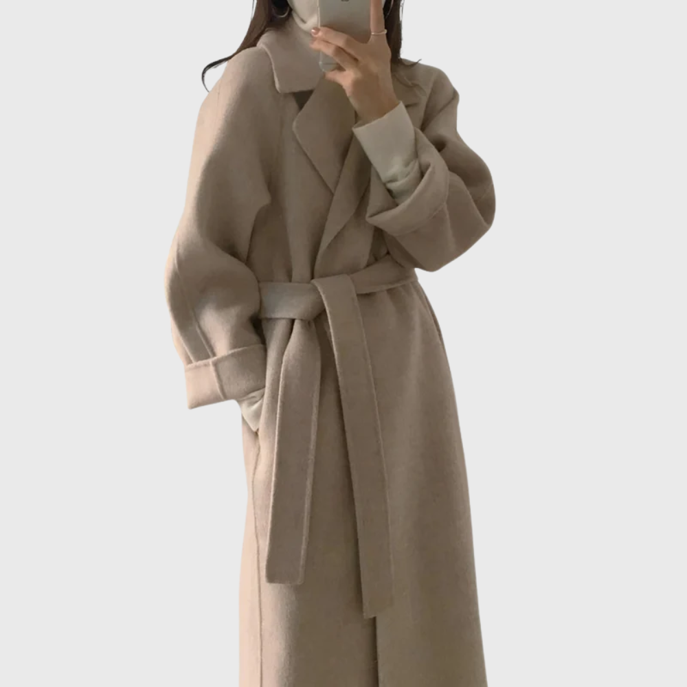 Warm Wool-Look Overcoat