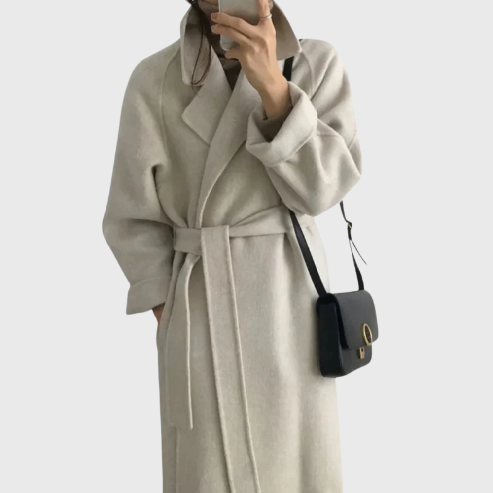 Warm Wool-Look Overcoat