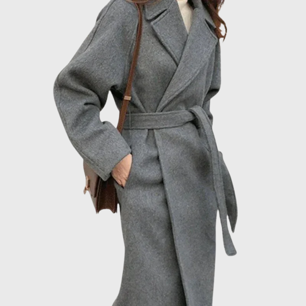Warm Wool-Look Overcoat
