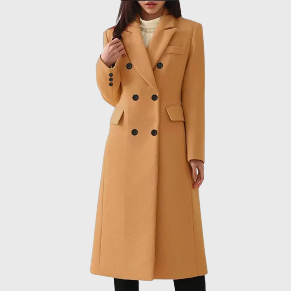 Classic Wool-Look Overcoat