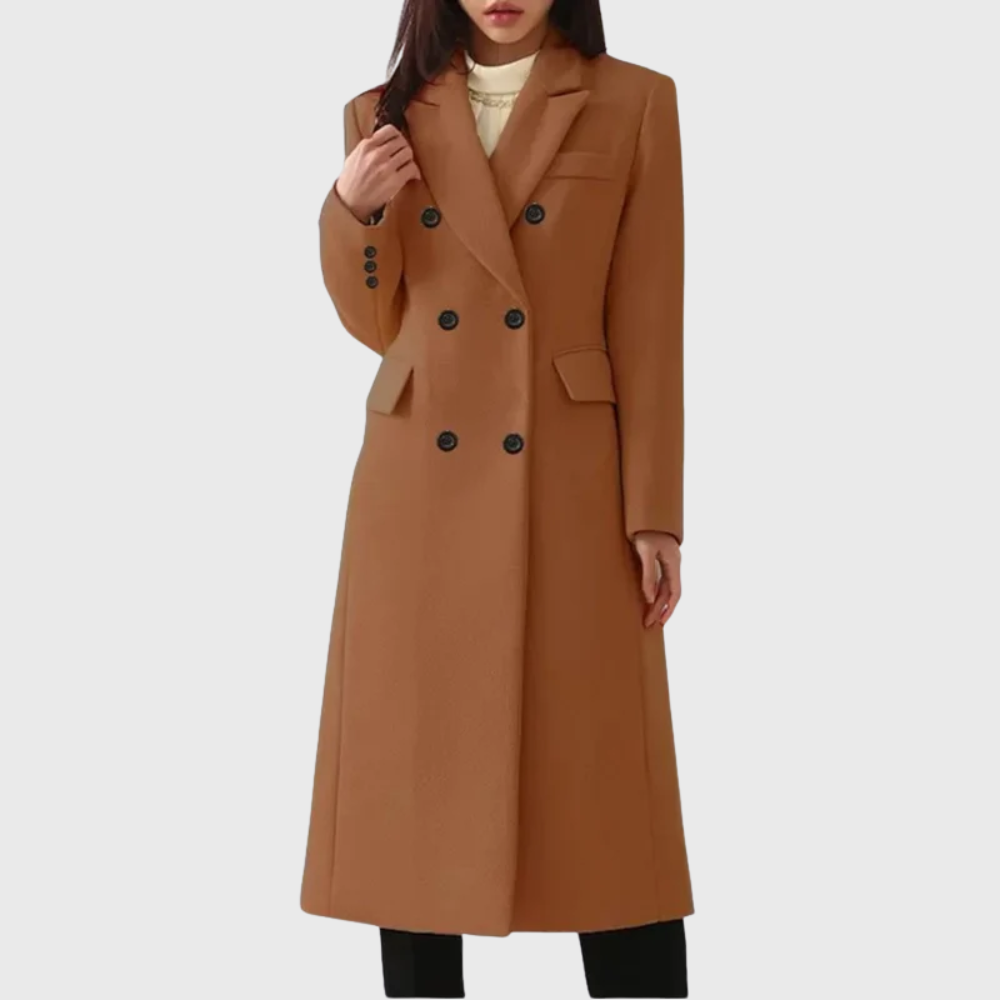 Classic Wool-Look Overcoat