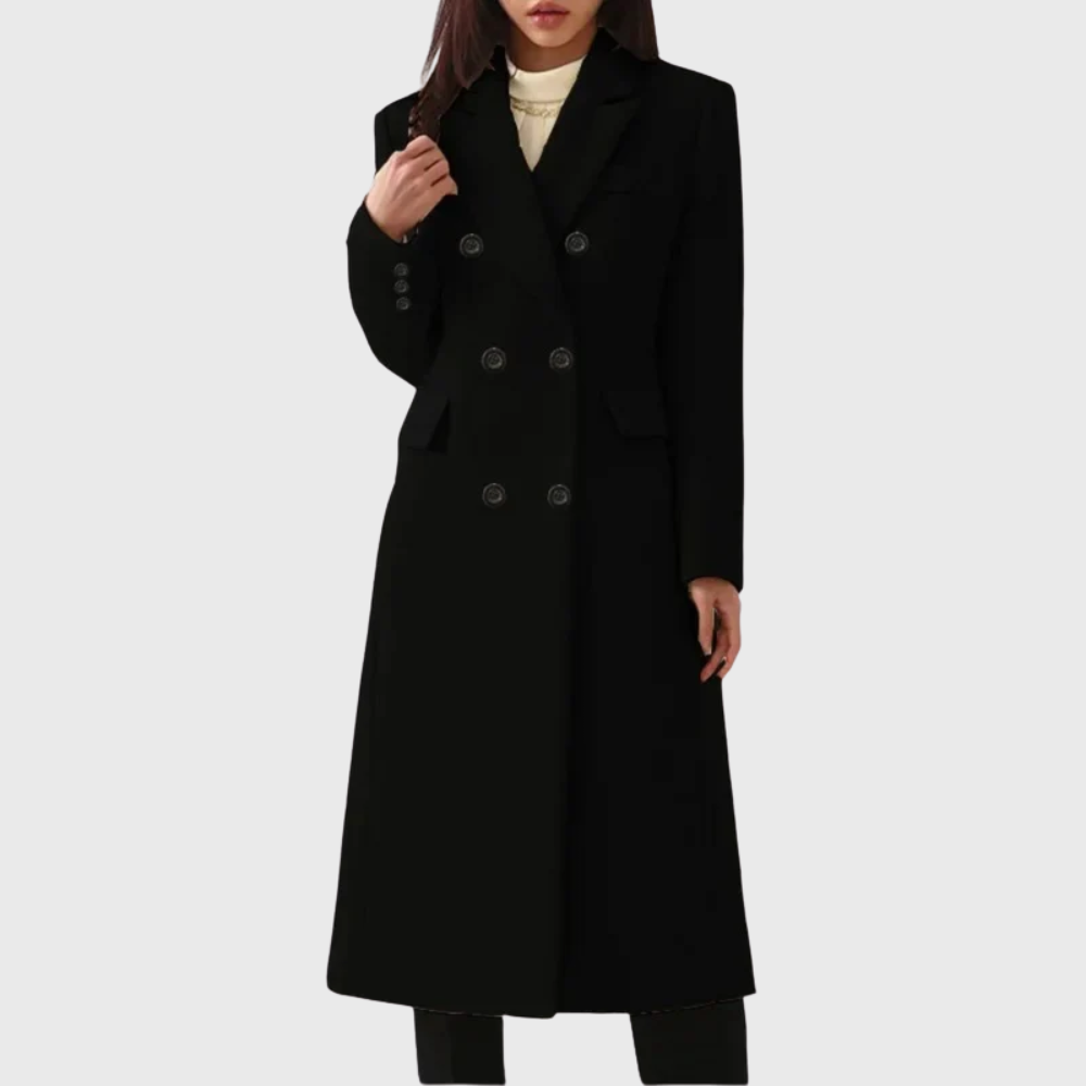 Classic Wool-Look Overcoat