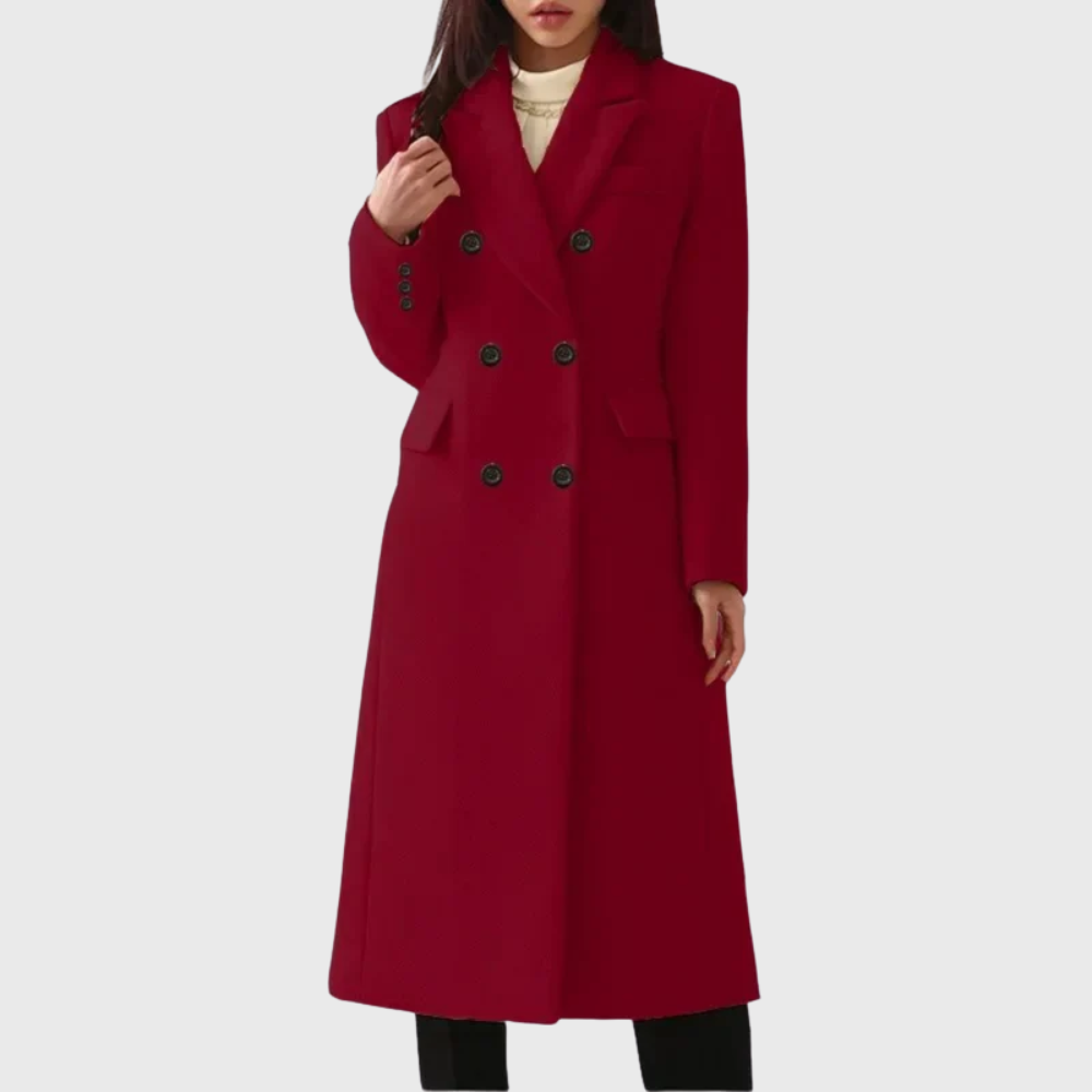Classic Wool-Look Overcoat