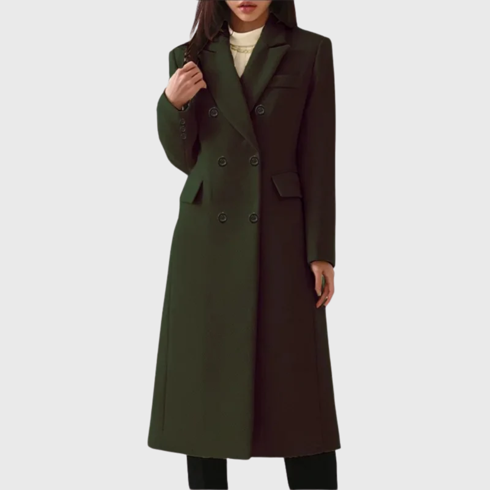 Classic Wool-Look Overcoat