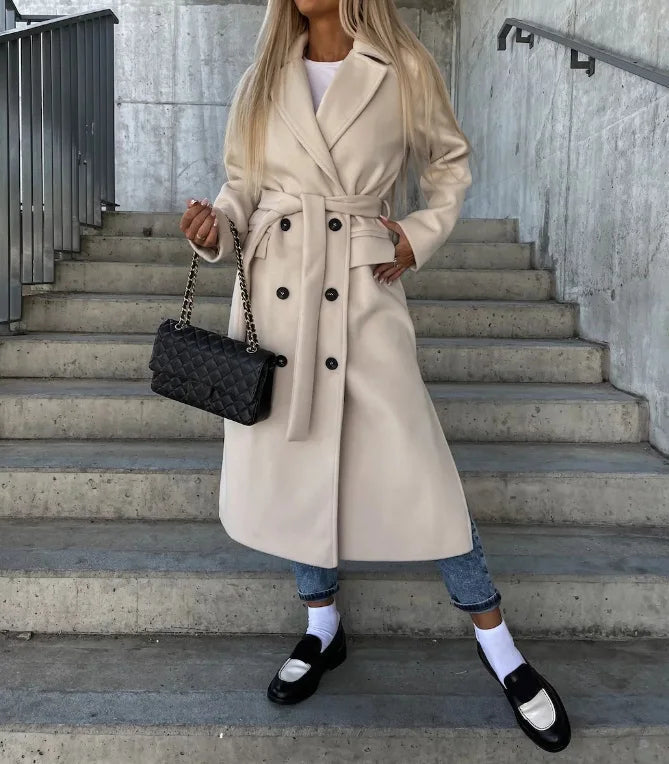 Classic Tailored Trench Coat