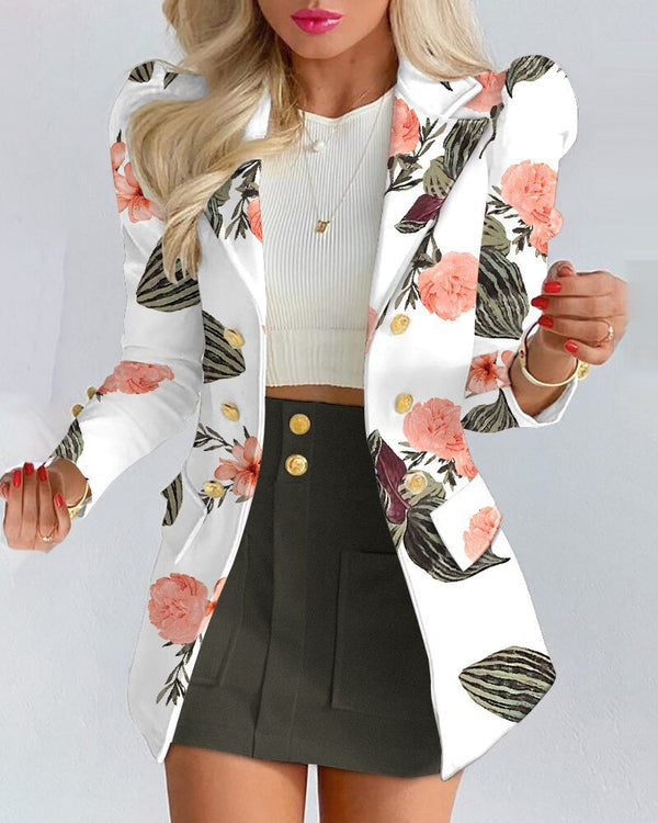 Blazer and Skirt Co-ord Set