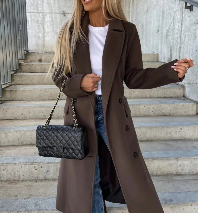 Classic Tailored Trench Coat