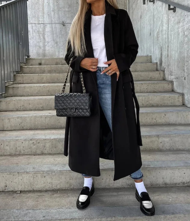 Classic Tailored Trench Coat