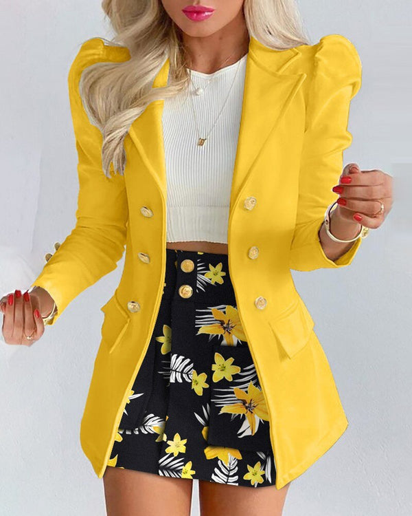 Blazer and Skirt Co-ord Set