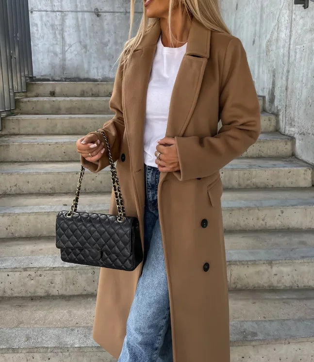Classic Tailored Trench Coat
