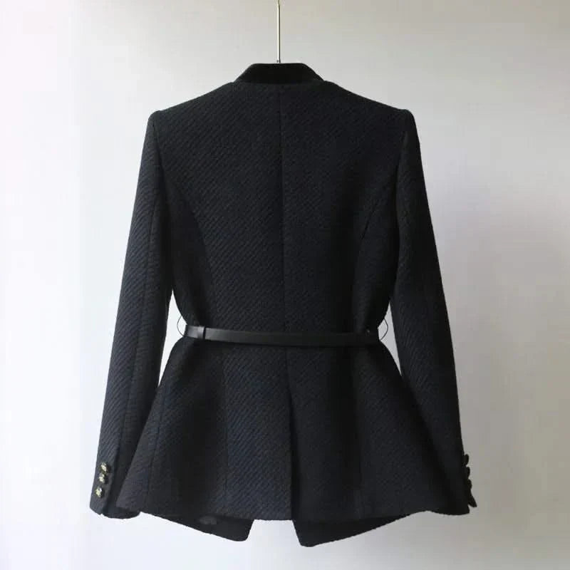 Tailored Jacket with Gold Buttons