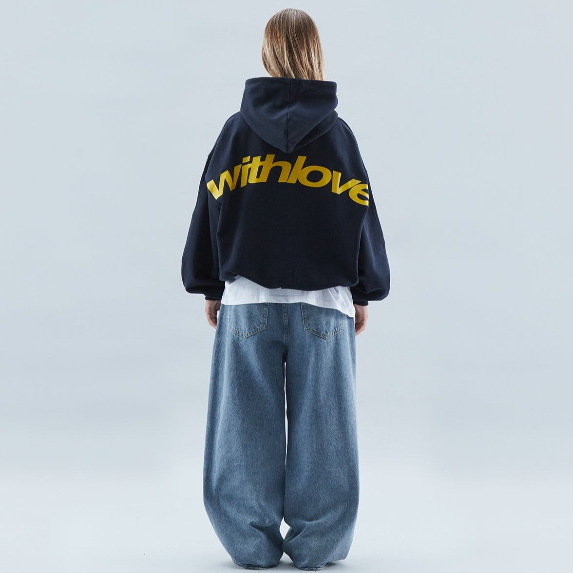 Unisex cotton blend pullover hoodie featuring elastic cuffs, perfect for casual wear and comfortable layering. 0