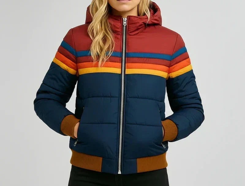 Striped Padded Jacket