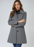 A-Line Midi Coat