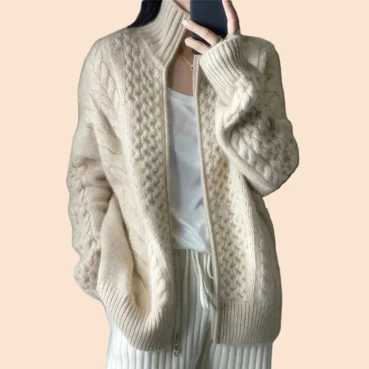 Women's Cable-Knit Soft Touch Cardigan 0