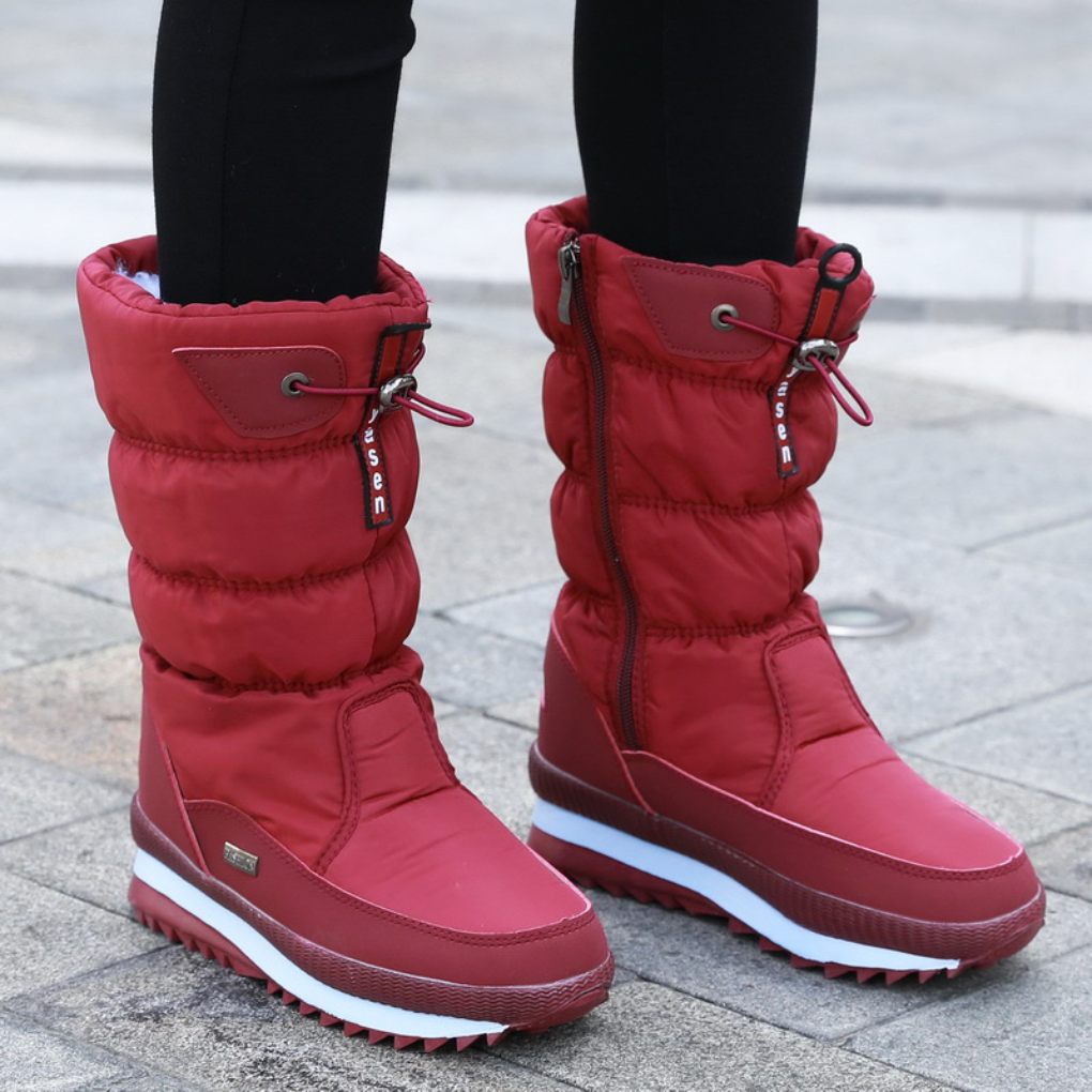 Women's Insulated Winter Zipper Boots for Cold Weather 3