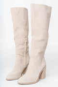 Women’s Knee-High Winter Boots with Block Heels 0