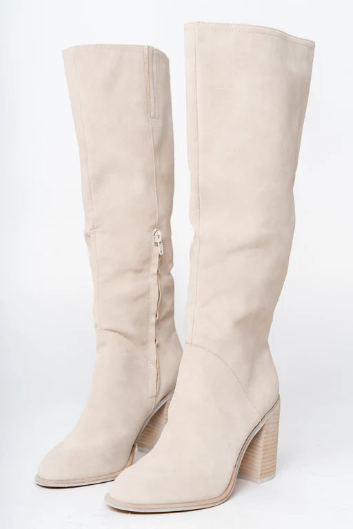 Women’s Knee-High Winter Boots with Block Heels 0