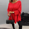 Women’s Loose-Fit Knitted Sweater for Winter Comfort 0
